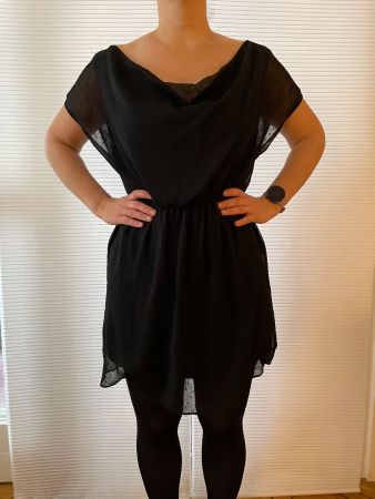 Robe noire Nafnaf - taille 38