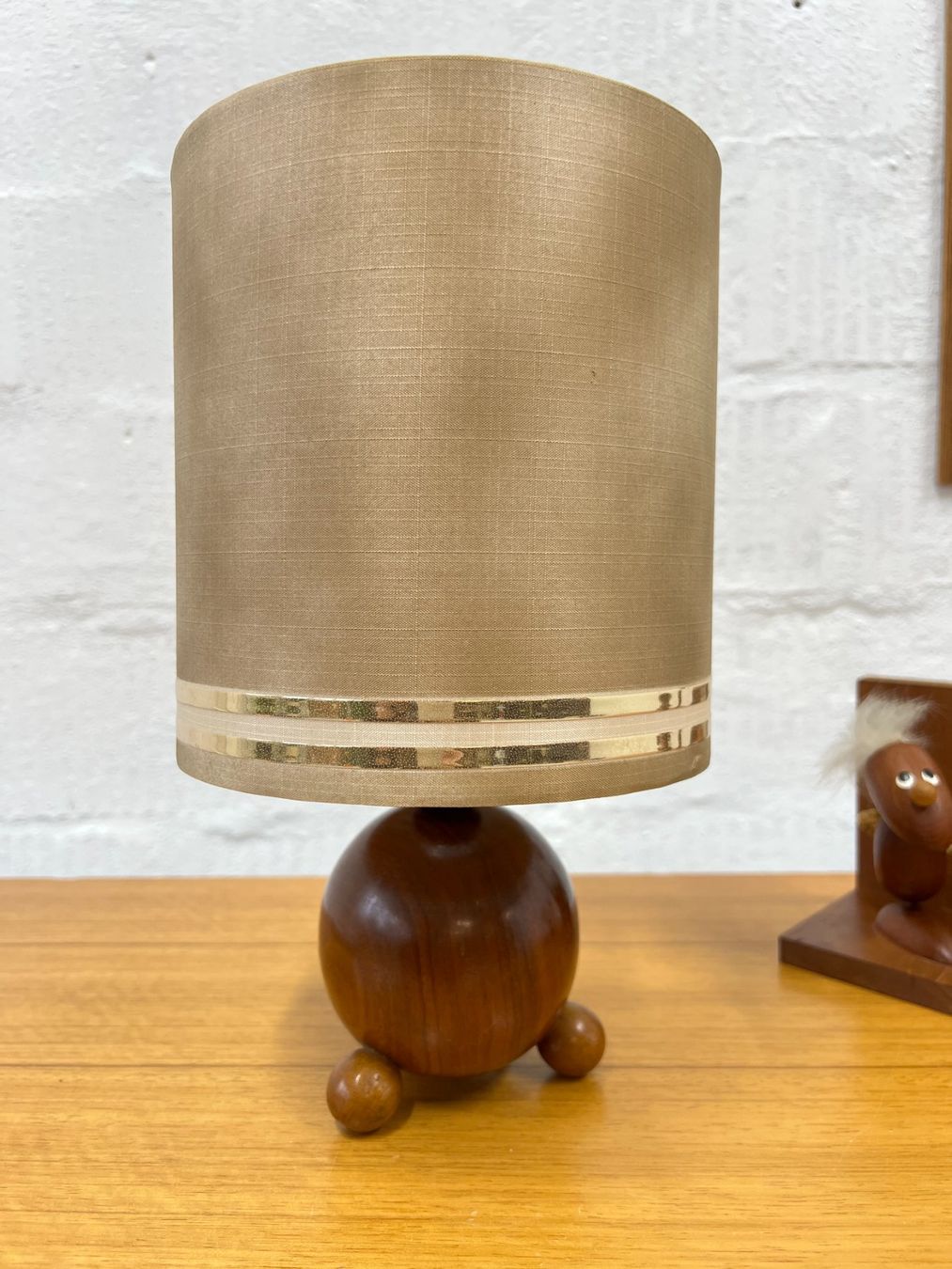 Lampade: Vintage Tischlampe - Teakholz – Usato da Walzenhausen venduto da stilvollwohnen 9