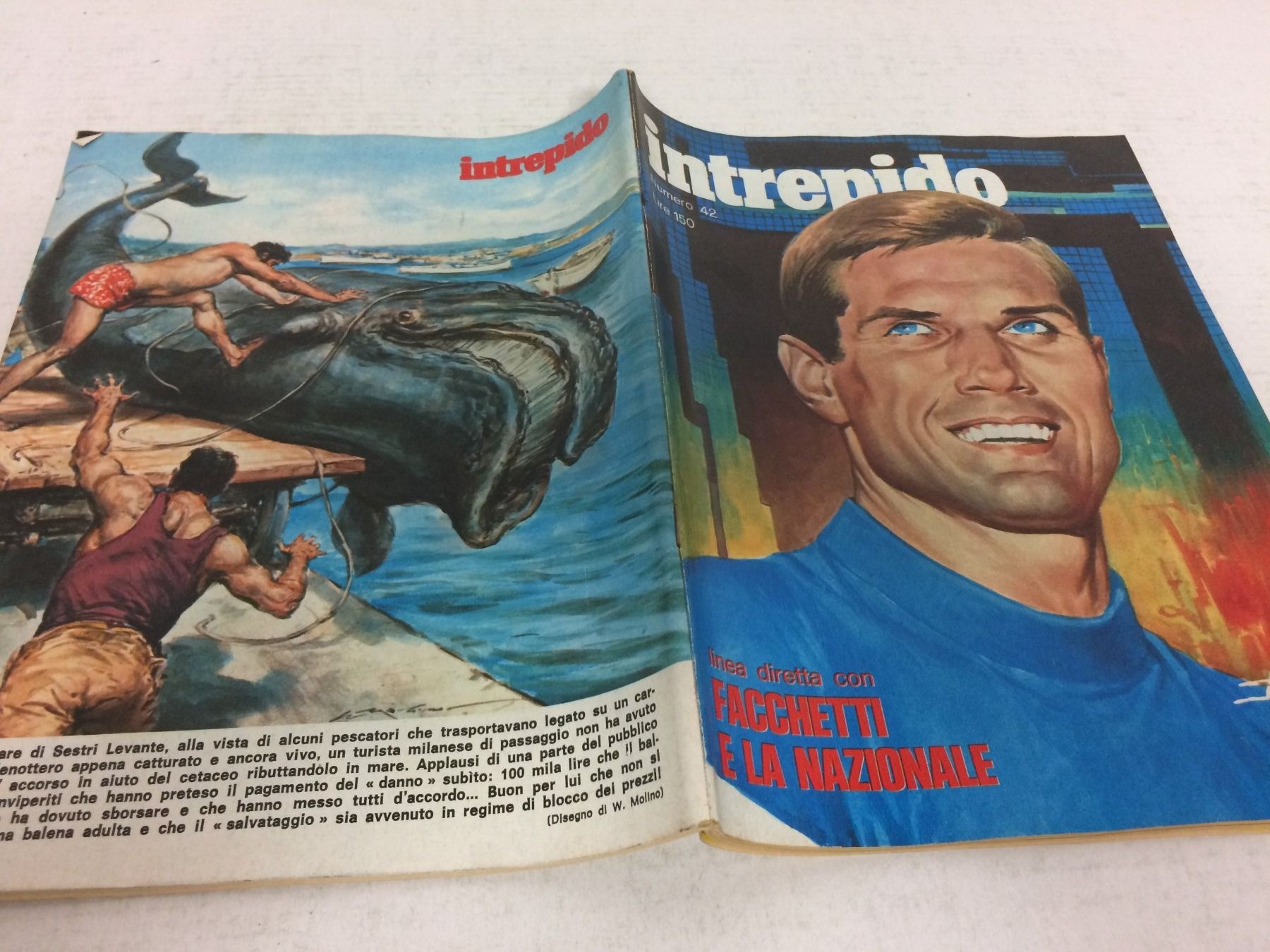 Zeitschriften & Magazine: INTREPIDO # 42 1973 FACCHETTI LOTUS RONNIE PETERSON – Gebraucht aus Vezia von Aquarius_Age 5