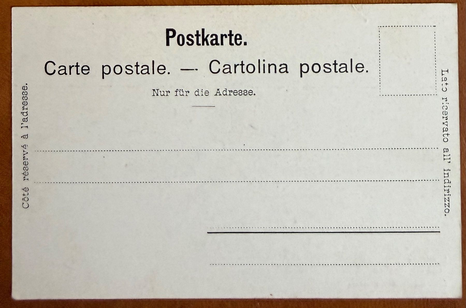 Cartoline postali: Interlaken - Panorama 1902 – Usato da Lutry venduto da Ediego 1