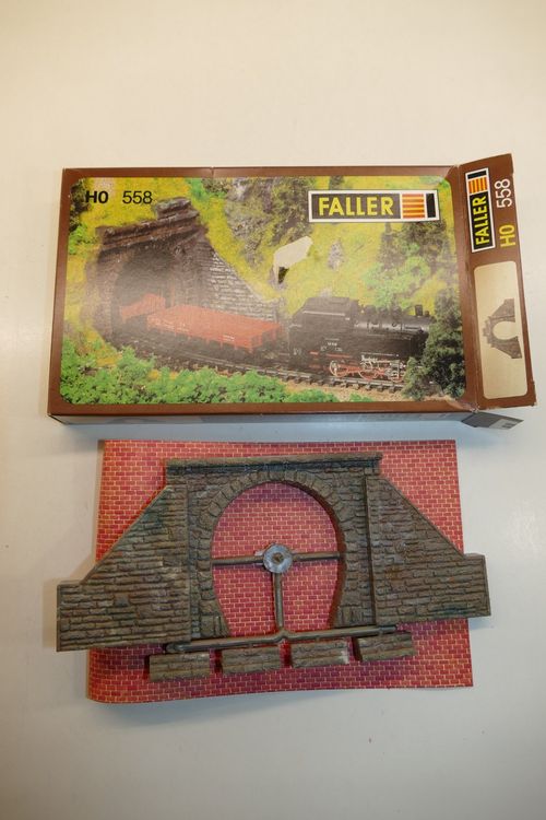 FALLER 170831 - Tunnelportal, 2-gleisig, H0, 1:87
