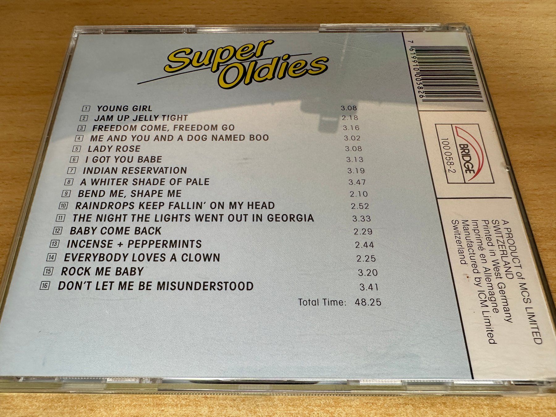 CD: E5 Various – Super Oldies – Usato da Rikon im Tösstal venduto da Alpenmutz 1