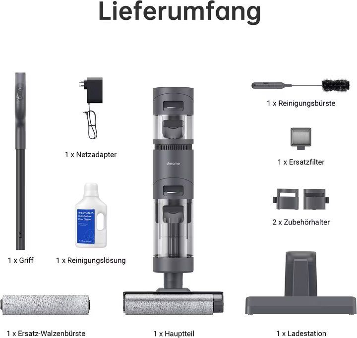 Dreame Staubsauger & Zubehör: Dreame H12 vacuum mop + two rollers – Gebraucht aus Geneve von readycat 1