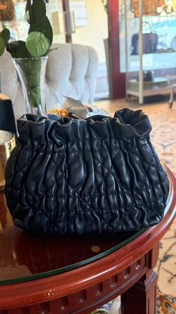 Dior Pochette Leder Schwarz Damen Clutch guter Zustand
