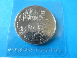 Samoa 1994, 5 Dollars, Sondermünze Stevenson stgl.