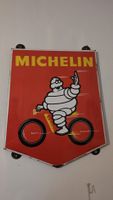 Michelin Emailschild Bibendum Fahrrad Made in France 7-64