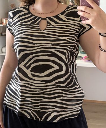 Zebra Oberteil