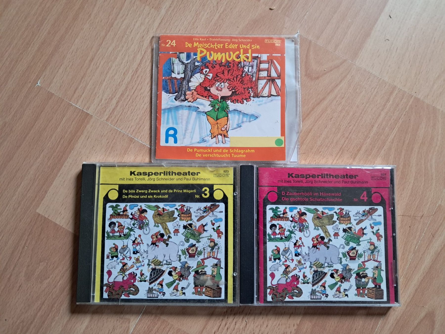CD: 3 x Cds  Pumuckl / Kasperlitheater – Usato da Arni AG venduto da Belgarion
