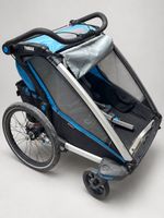 Fahrradanhänger Thule Chariot Sport blau gebraucht