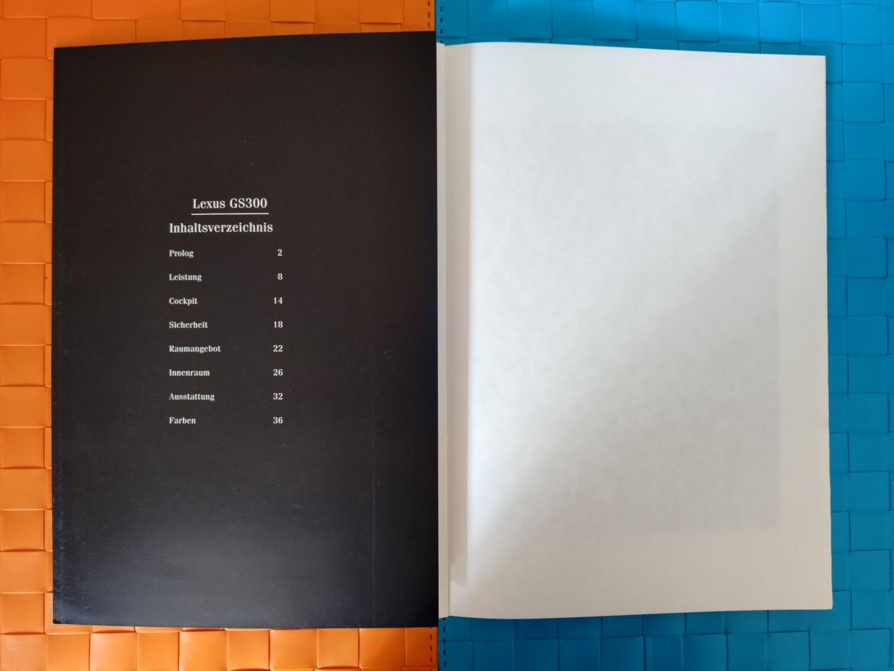 Riviste & Magazine: LEXUS GS300 - Prospekt / Katalog – Usato da Viganello venduto da CARLiteratur 1