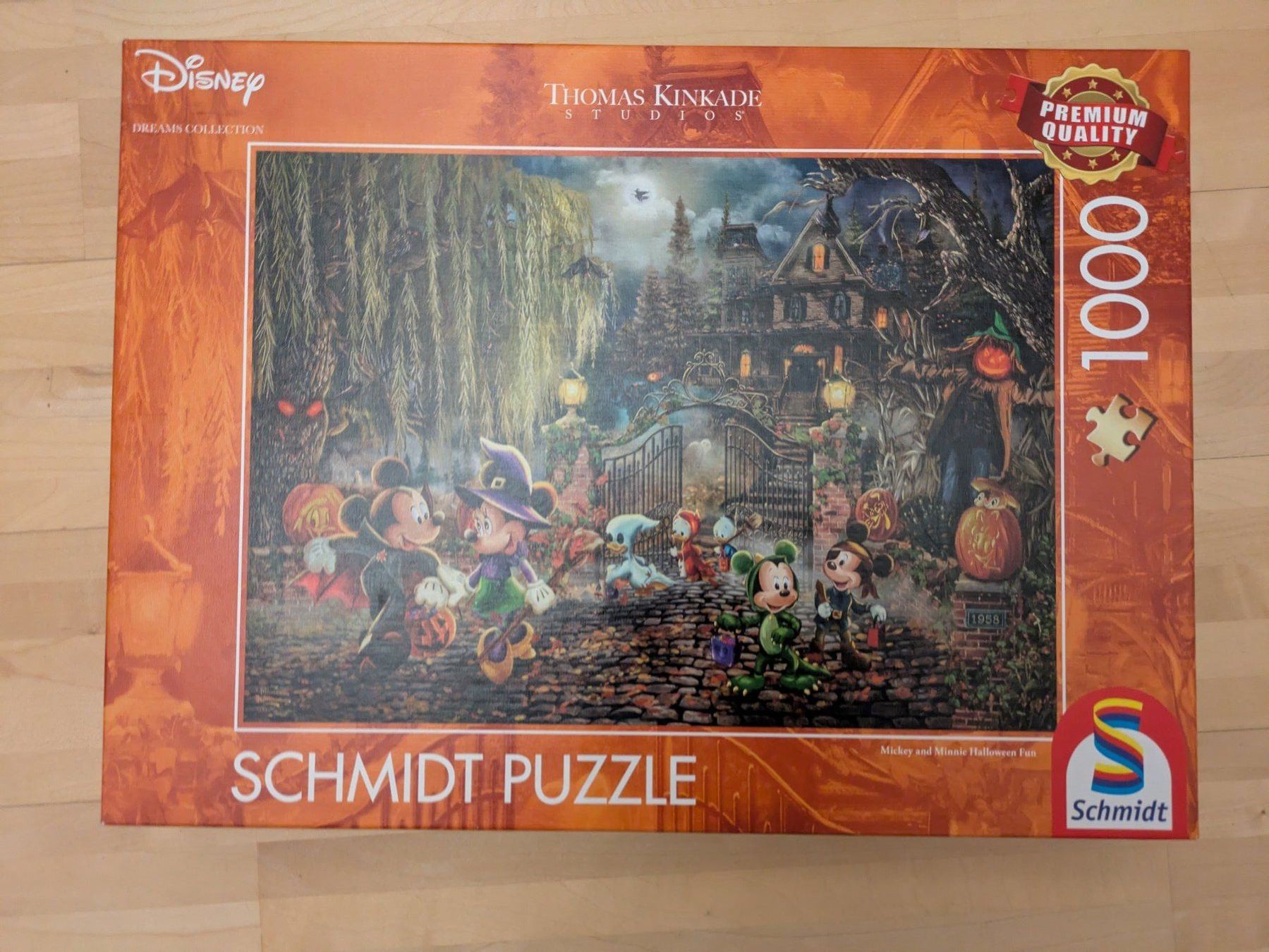 Disney Puzzle: Disney 1000 Puzzle: Halloween – Usato da Bern venduto da macsandra