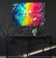 Acrylbild galaxy bunt Gemälde Kunst Neu Unikat