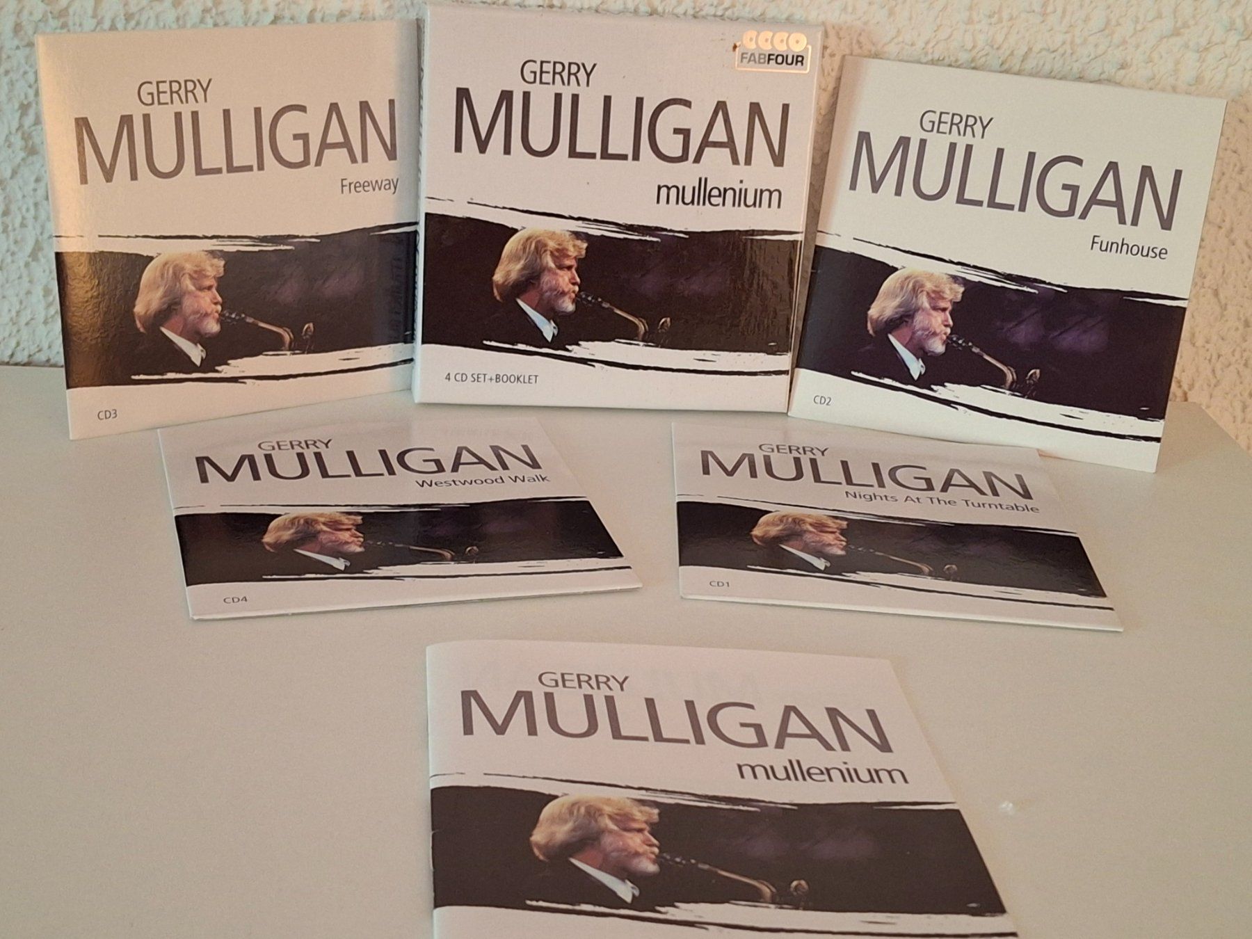 CD: 4CD Box Gerry Mulligan - Mullenium + Booklet - Jazz! – Usato da Aarberg venduto da Jackup1 2