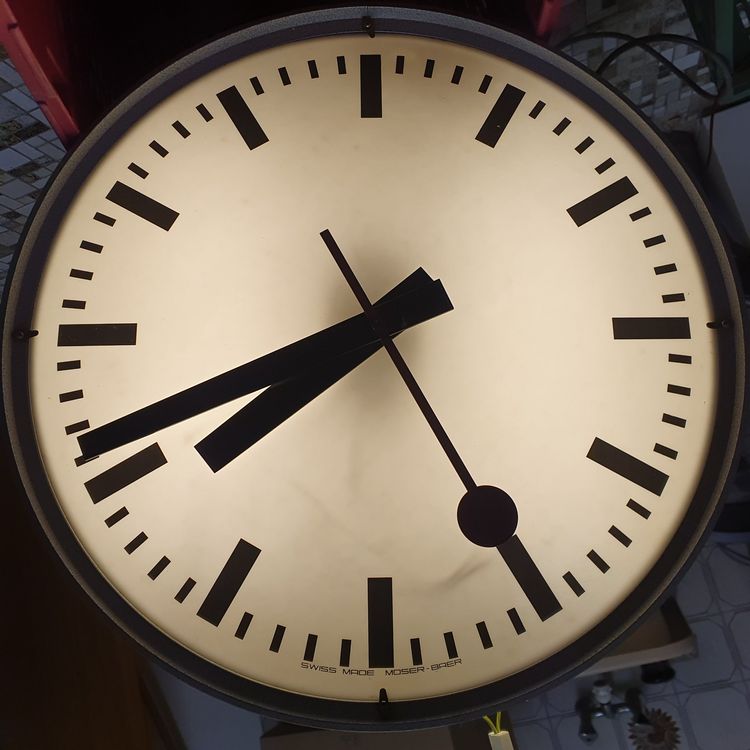 Sbb Bahnhofsuhr Bahnhofsuhr Ã¶bb Kaufen Holzwerk FELSBERG (FUNK