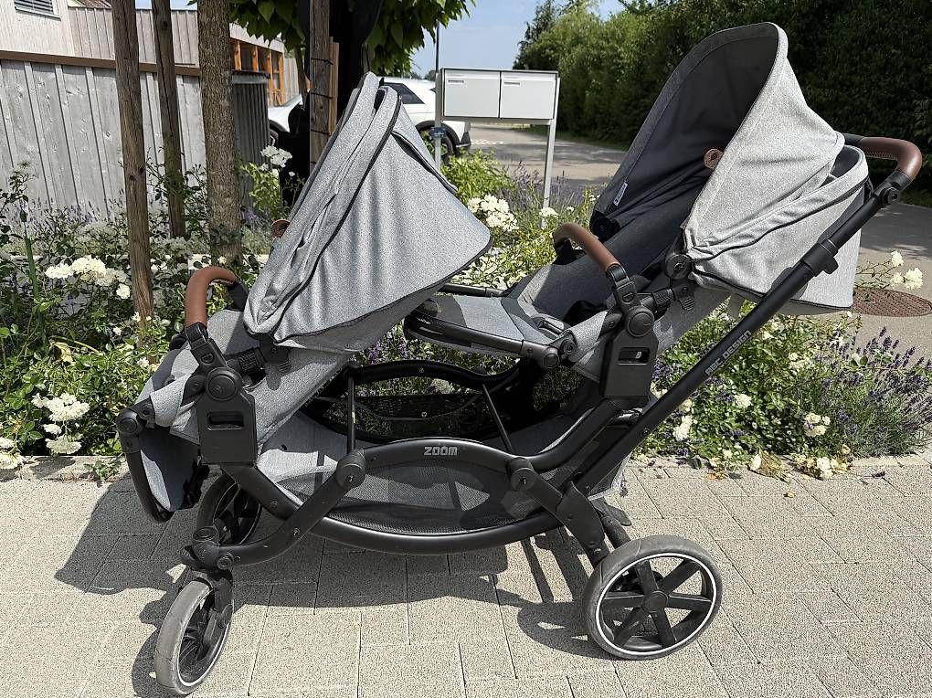 ABC Design Carrozzine: Geschwisterwagen ABC Design Zoom – Usato da Oetwil am See venduto da Cocococolina 1