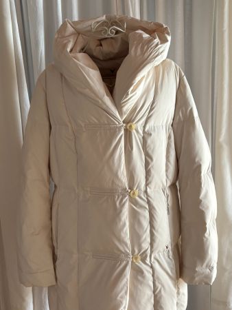 Neue Fuchs Schmitt Daunenjacke cremeweiss Gr. 42 (eher 40)