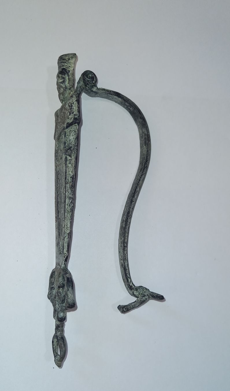 Sculture & Statue: Gewandfiebel aus Messingbronce – Usato da Reiden venduto da jasi029 1