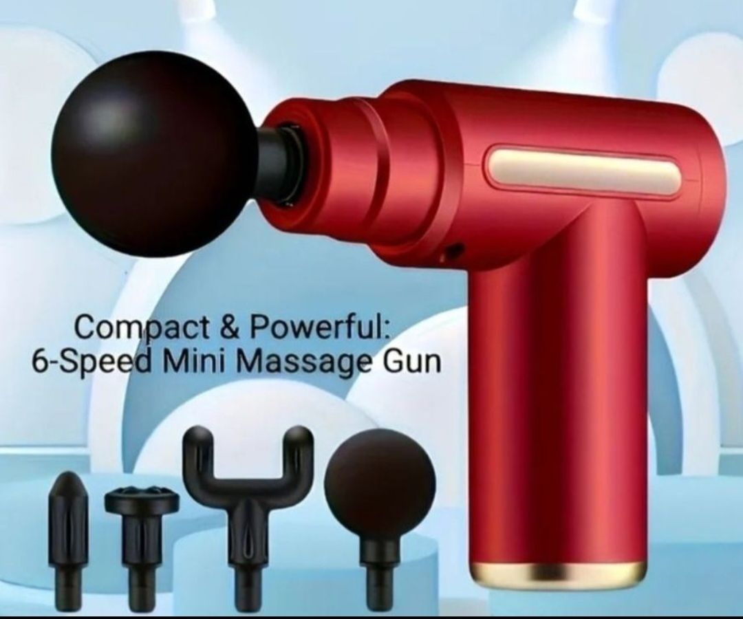 Dispositivi per massaggi: Mini Massage Gun, Rot, NEU. – Nuovo e nell'imballaggio originale da Zuzgen venduto da kup_dmw7 1
