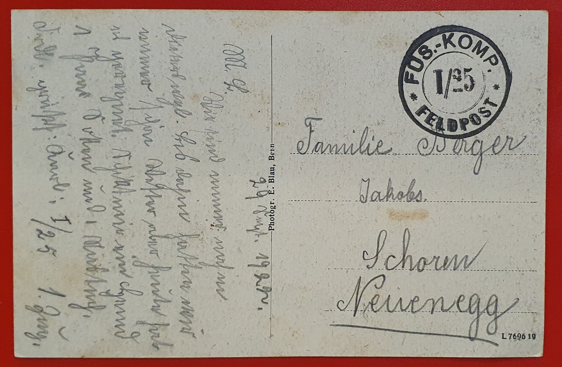 Ansichtskarten: Dieterswil 1922 - 4 Ansichten – Gebraucht aus Kreuzlingen von Rschweiz1 1