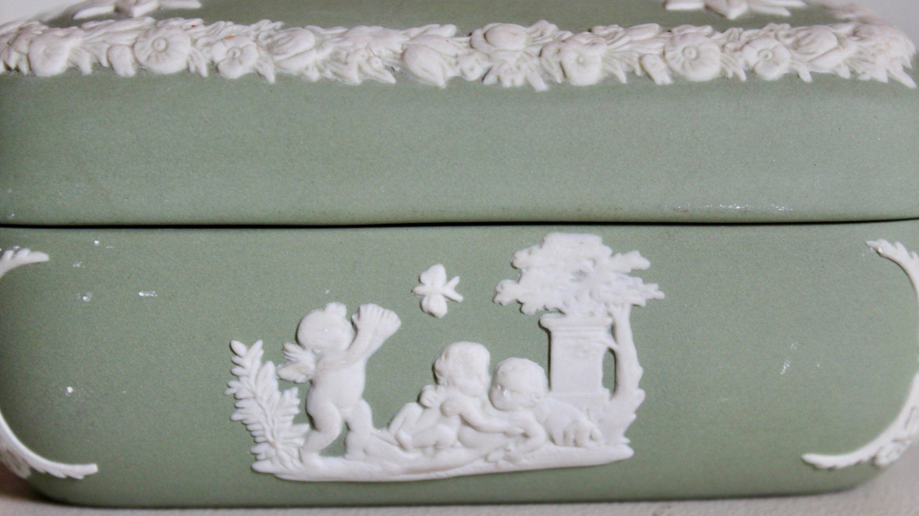 Zuccheriere: Wedgewood Deckeldose Jasperware – Usato da Kirchlindach venduto da hekilida 4