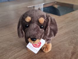 Plüschtier Dackel Hermann Teddy Collection neu mit Etikett