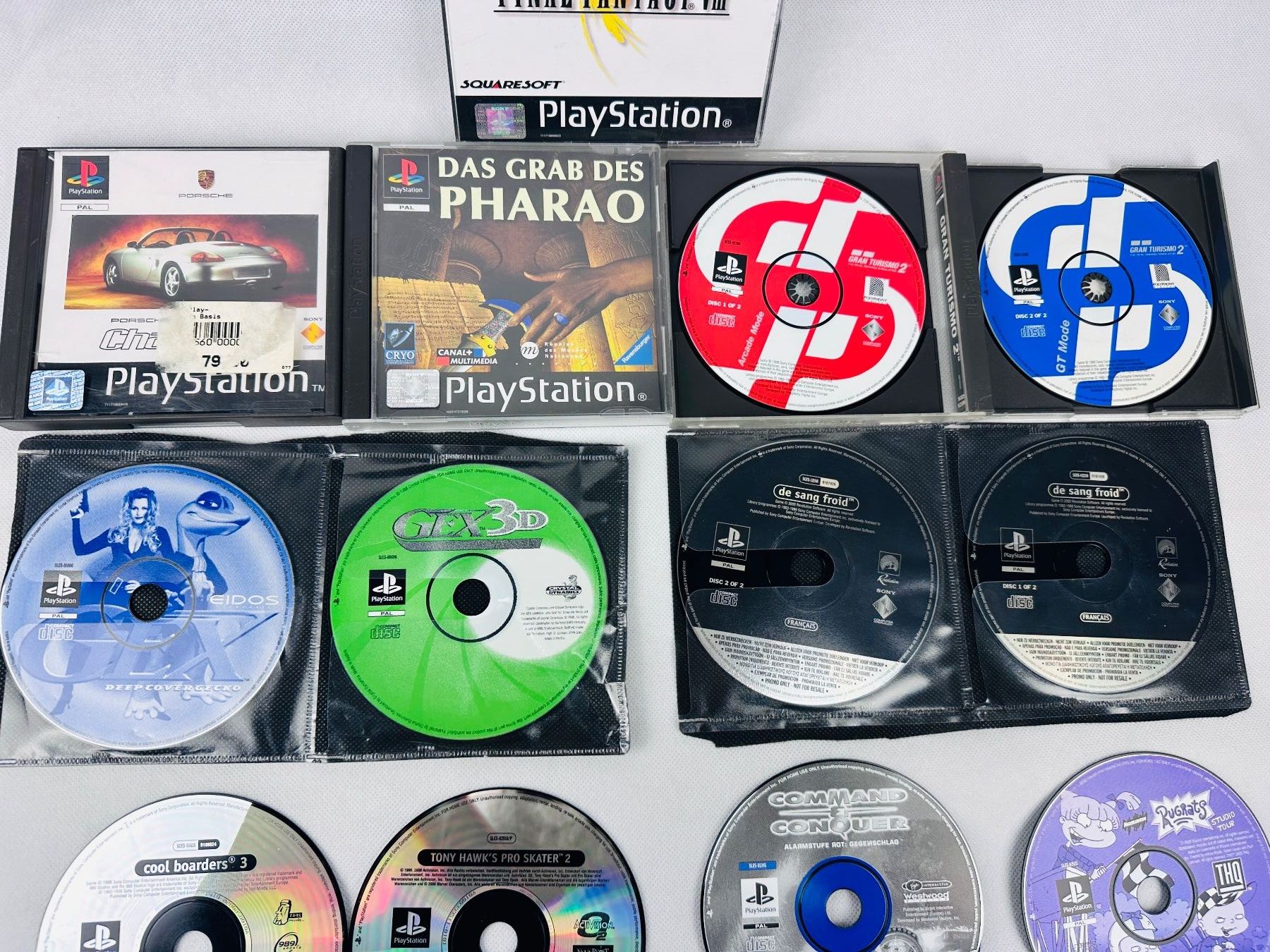 Sony Console: Playstation 1 PS1 Konsole + 11 Spiele + Controller + Kabel – Usato da Kappel SO venduto da MyFunBox 5