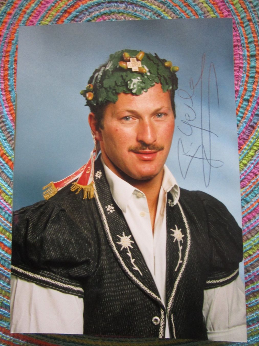 Autografi: GABRIEL YERLY WESTSCHWEIZER KRANZ-SCHWINGER  AUTOGRAMM ANTIK – Usato da GUTENSWIL venduto da Alpina6
