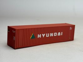 EB- 40 Ft. Container Hyundai braunrot