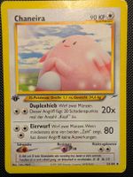 Pokémon Karte: Chaneira (1. Edition) 