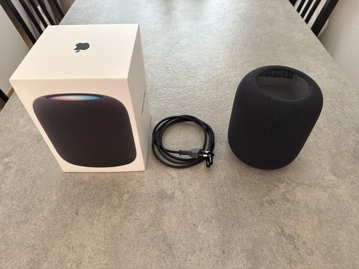 Apple Casse acustiche: Apple HomePod Smart Speaker Space Grau mit Verpackung – Usato da Goldach venduto da Twuschel