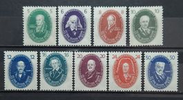 DDR Akademie Wissen Mi-Nr. 261-270 Postfrisch Geprüft 150 Fr