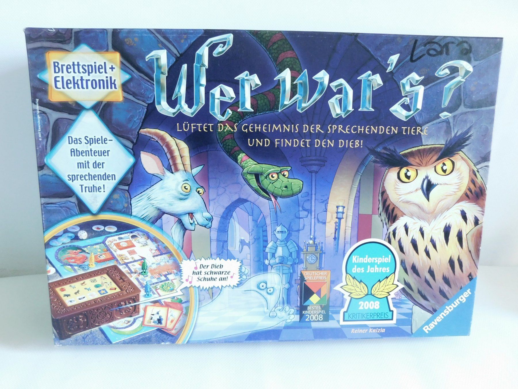 Ravensburger Giochi: Ravensburger Wer war's? Elektronisches Spiel 2008er – Usato da Emmenbrücke venduto da Ulisse-22