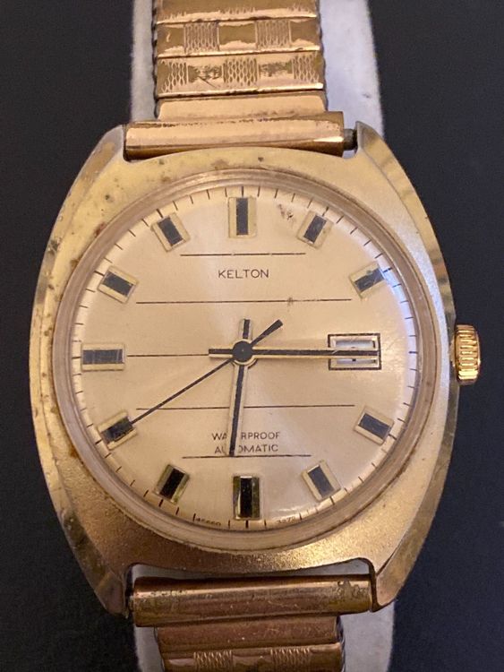 Montre Vintage Automatique Kelton - Occasion - Mécanique à Remontage Automatique