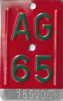 Velonummer AG 65