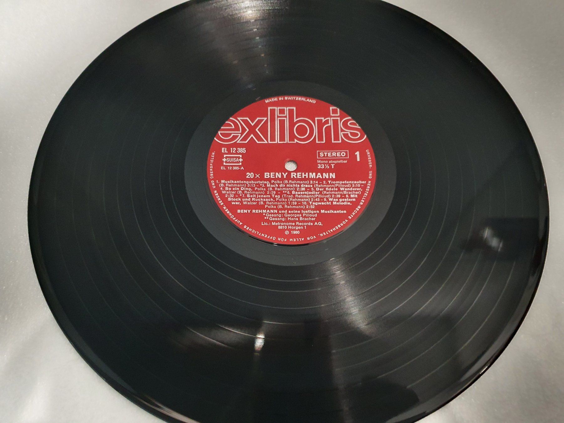 Dischi in vinile: 20 X Beny Rehmann – Usato da Uster venduto da Vinyl-Leidenschaft 2