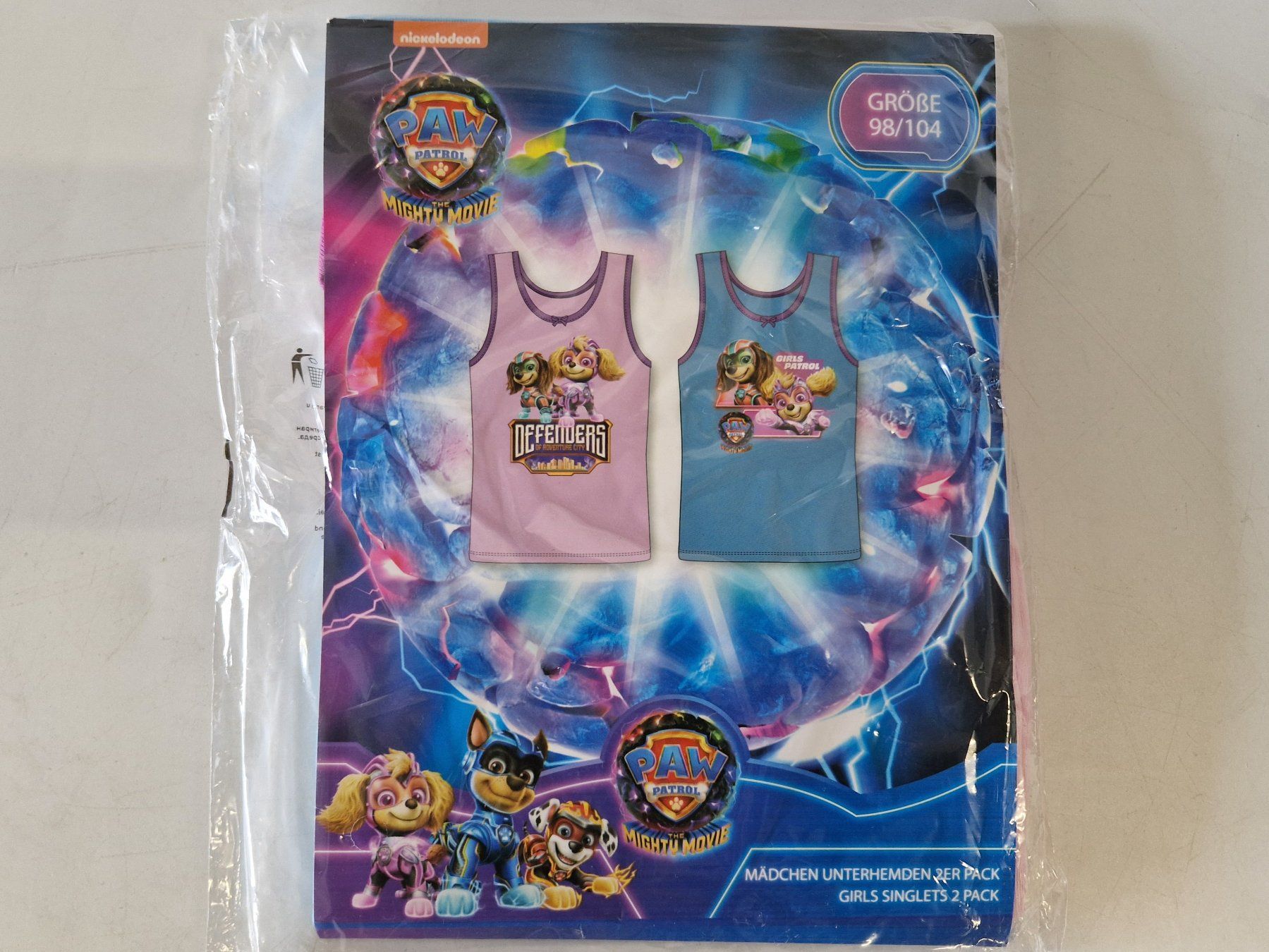 Sous-vêtements: Mädchen Unterhemd 2er Pack Grösse 98/104 – Neuf (Voir description) à Muhen par Restwert_Muhen