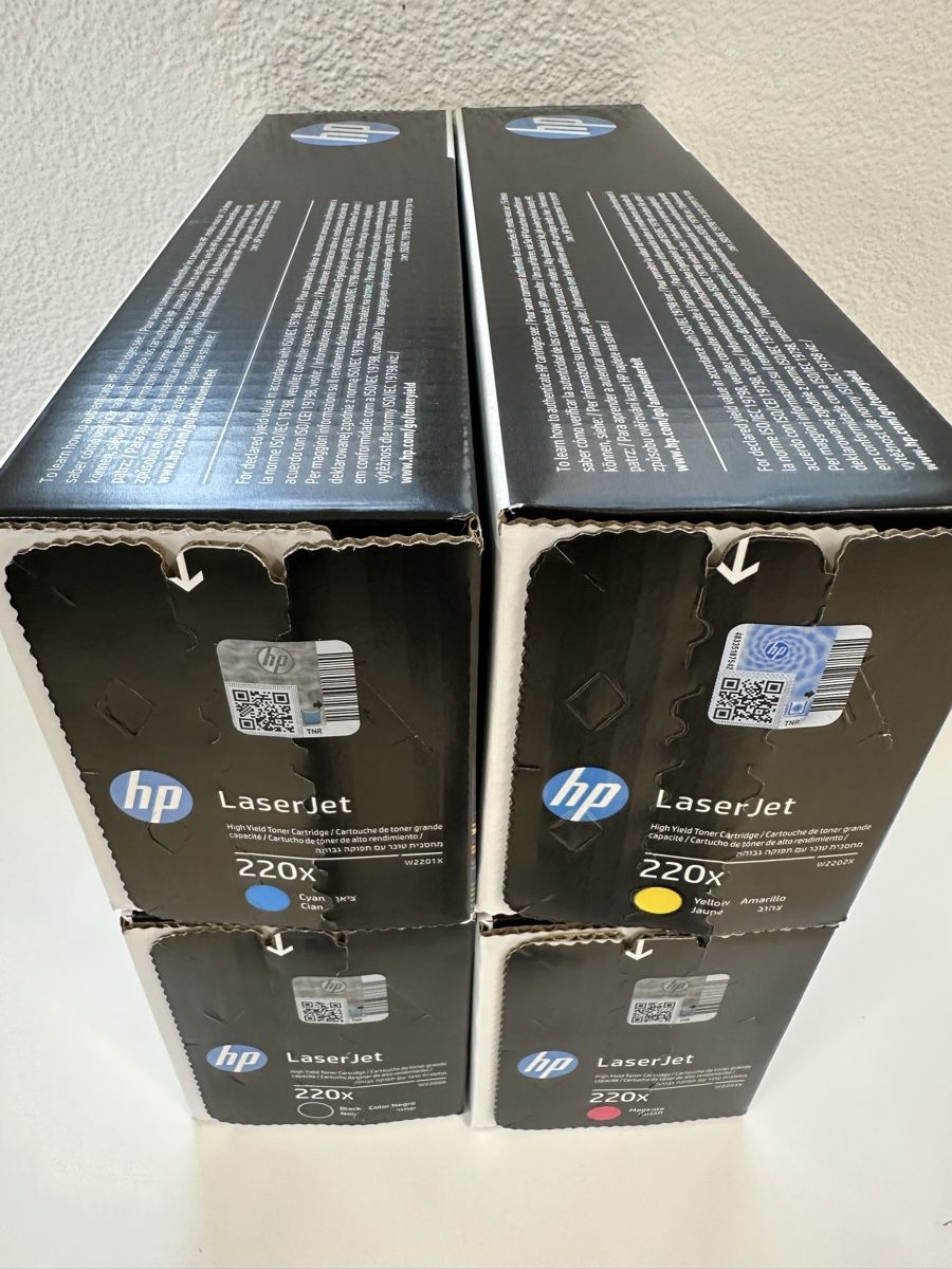 Hewlett Packard Druckerpatronen & Toner: HP 220X Toner Set, Original, Neu – Neu und originalverpackt aus Rebstein von ballboa 1