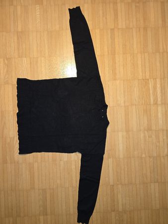 Schwarzer Strickpullover Damen, Grösse XS