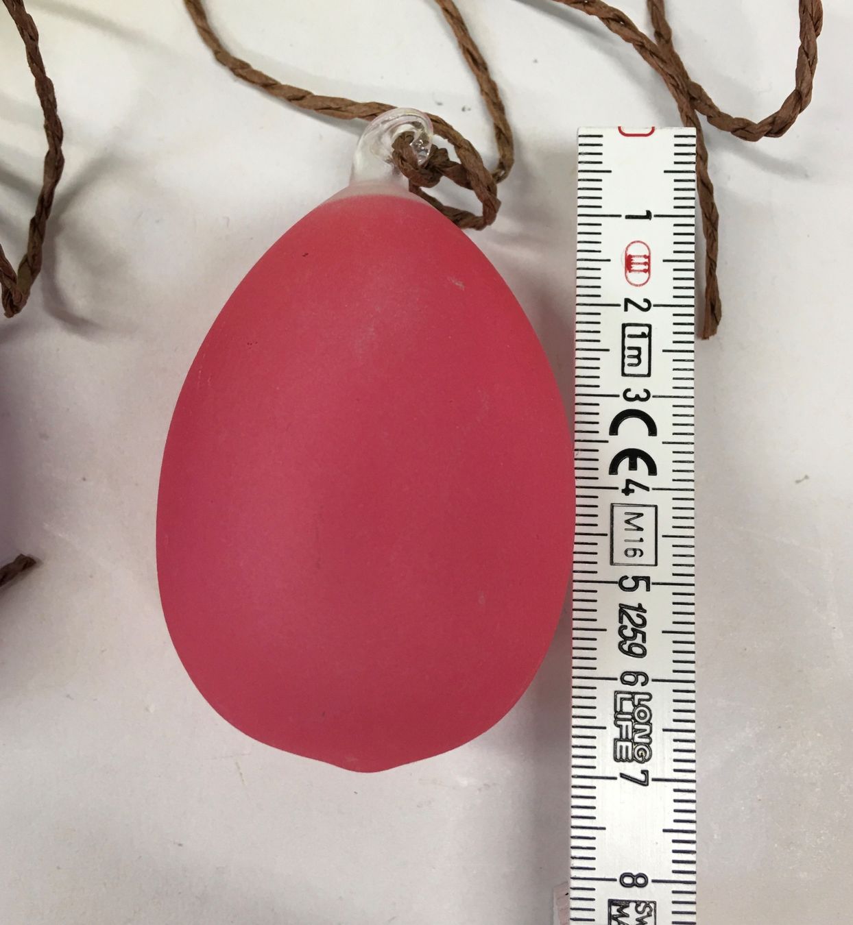 Statuette: Hübsche Osterdeko Eier, 9 Stück, Glas, tolle Farben! – Usato da Olten venduto da ELHANDEL 2