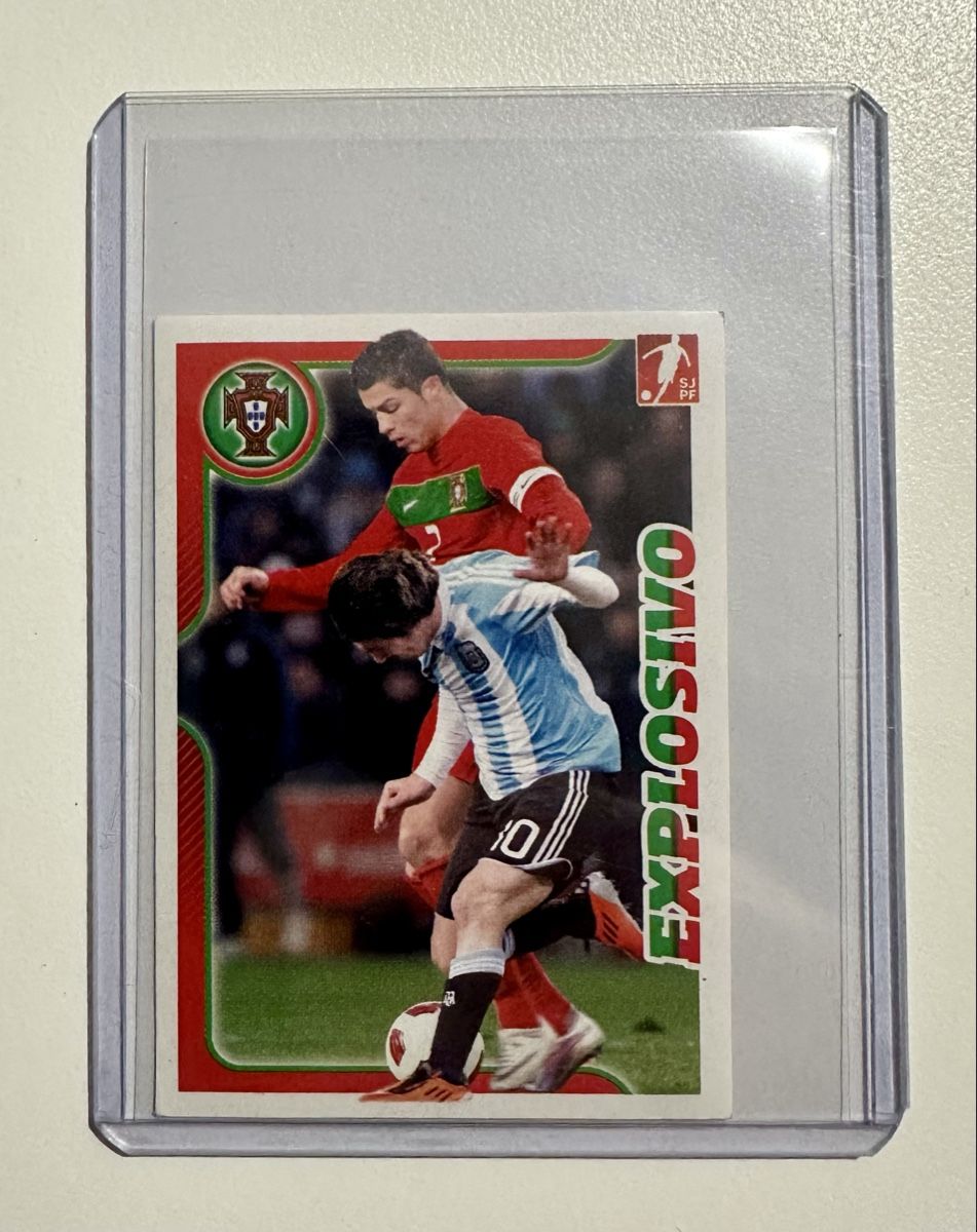 Panini Carte collezionabili: Cristiano Ronaldo Messi Explosivo #126 – Usato da Zürich venduto da rookie_to_legend