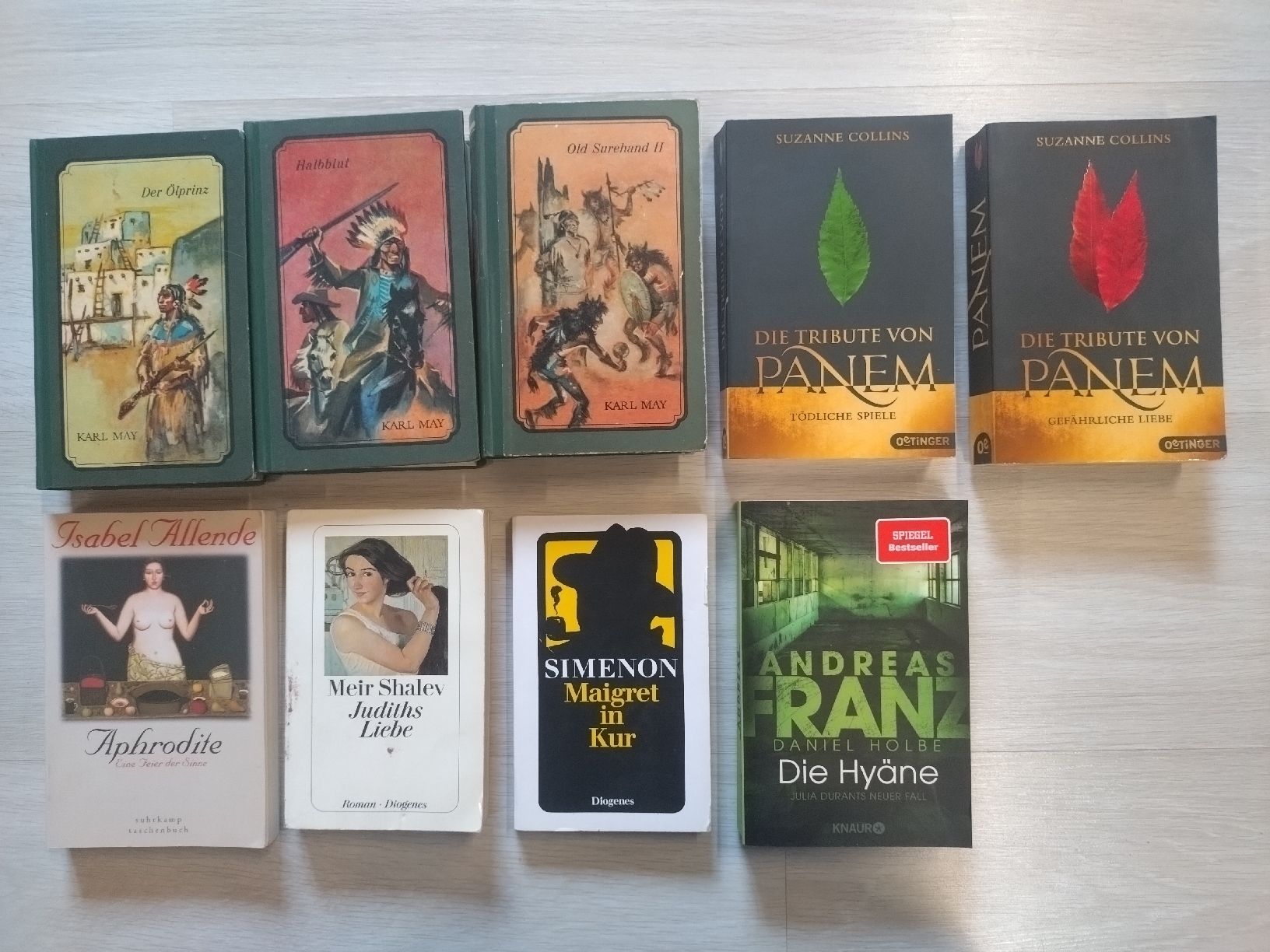 Libri: Lot de romans Deutsch  – Usato da Farvagny-le-Grand venduto da LaCaverne
