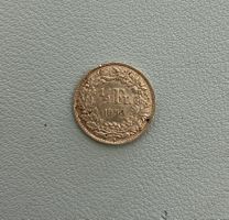 1955 _ 1/2 Franken Silber_Münze