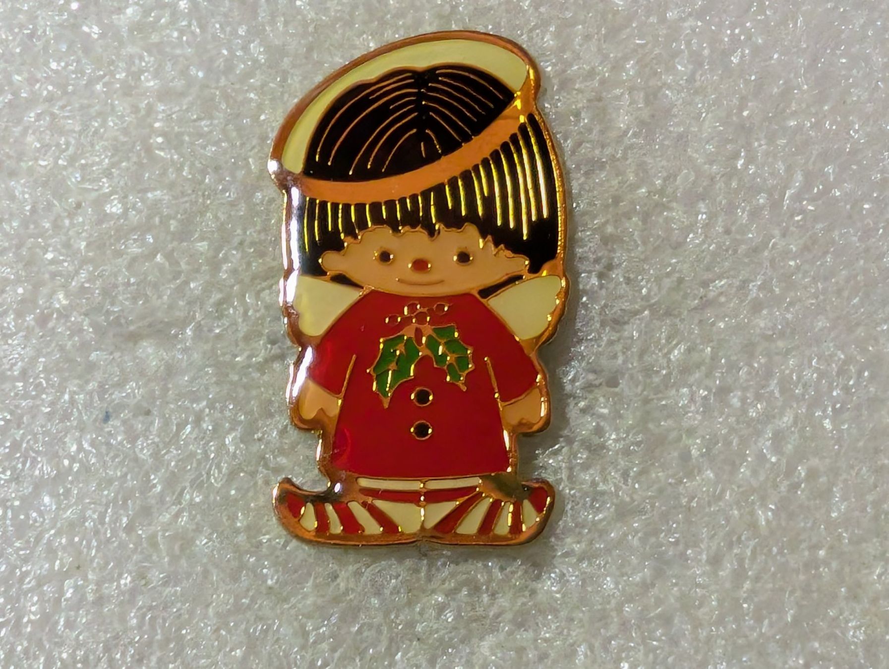 Placchette & Badge: Ansteckpin 207: Puppe Weihnachten – Usato da Oppligen venduto da Pin-Fall-Shop