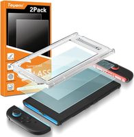2 Stück Schutz Glas kompatibel Nintendo Switch Schutzfolie