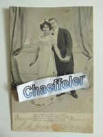 1904  Kitschkarte mit einem Pärchen.