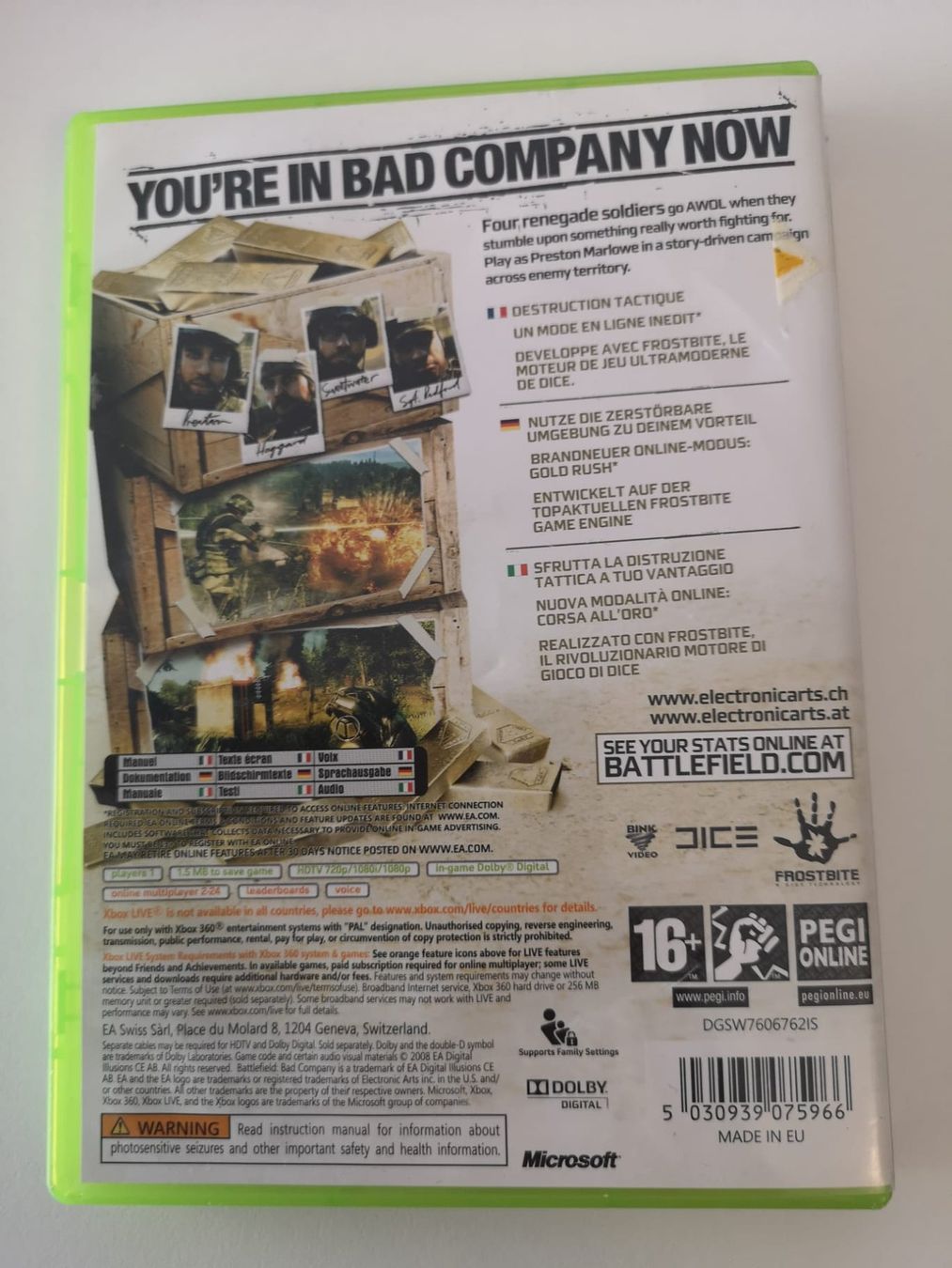 Spiele: Battlefield Bad Company (XBOX 360) – Gebraucht aus Herisau von Seyashop_2 2