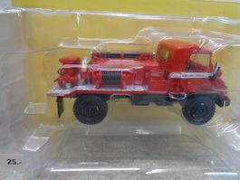 Altaya 1:43 Camion Pompier LKW Feuerwehr Unimog 404 1977