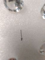 EDELSTHAL NASEN STECKER;SILBER FARBE