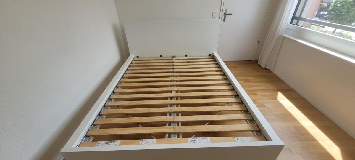 Letti: MALM IKEA Bed Frame, 2x Storage Drawers, White, 160x200cm – Nuovo (secondo la descrizione) da Dübendorf venduto da kor_vl99 5