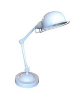 Tischlampe Banker Lampe weiss AKTION
